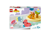 LEGO® - LEGO DUPLO 10966 Moro på badet: Dyreøy som flyter - 10966