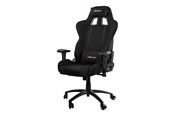 Gamingstol - Arozzi Inizio - chair - metal nylon fabric - black Kontorstol - Metall - Opptil 105 kg - INIZIO-FB-BLACK