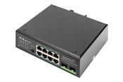 Switch/splitter - DIGITUS DN-651110 - switch - 8 ports - unmanaged - DN-651110