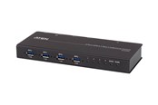 USB-hub - ATEN US3344I USB-hub - 4 porter - Svart - US3344I