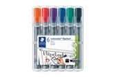 Skrive- & Tegneverktøy - Staedtler Flipchart marker Lumocolor 6pcs.box - 356 B WP6