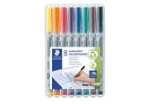 Skrive- & Tegneverktøy - Staedtler Universal pen Lumocolor non-p B 8pc - 312 WP8