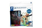 Skrive- & Tegneverktøy - Staedtler Coloured pencil soft24pcs 100% PEFC - 149C C24