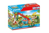 Playmobil - Playmobil City Life - Bassengfest med sklie - 70987