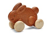 Babyleker - PLANTOYS Push along bunny - brown - PT-5732