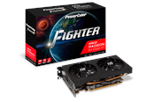 Grafikkort - PowerColor Radeon RX 6500 XT Fighter - 4GB GDDR6 RAM - Grafikkort - AXRX 6500XT 4GBD6-DH/OC