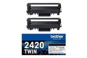 Printertilbehør blekk/toner - Brother TN2420TWIN / TN2420 2-Pack High Capacity Black Toner - Laser toner Svart - TN2420TWIN