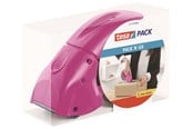 Tape & Lim - tesa Hand dispenser Pack-n-go for packaging tape Pink - 51113-00000-00