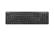 Tastatur - Targus Full-Size Multi-Device - Tastatur - Nordisk - Svart - AKB864NO