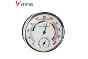 Værstasjon - VENTUS Thermo-/hygrometer Ø85 x 25 mm WA085 - WA085