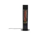 Terrassevarmer - HORTUS Patio heater 1800 W floor model remote control soft touch black - 211-413