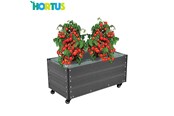 Hageredskaper - HORTUS Capillary cover incl. wheels WPC 36 x 50 x 90 cm - 210-945