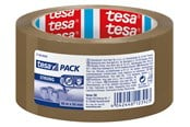 Tape & Lim - tesa pack Strong Packaging Tape 66m x 50mm Brown - 57168-00000-05