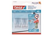 Oppheng & Kroker - tesa Powerstrips Hook 1kg Transparent - 77735-00005-00