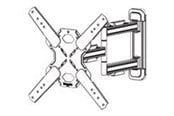 Veggmontering, AV-braketter & AV-møbler - Neomounts by NewStar Select 40 kg From 100 x 100 mm - WL40S-850BL14