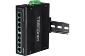 Switch/splitter - TRENDnet TI-PG80B 8-Port Industrial Gigabit PoE+ DIN-Rail Switch (24 – 56V) - TI-PG80B