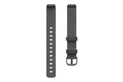 Smartklokke, Smartwatch & Sportsklokke - Fitbit Luxe Woven Band Slate (L) - FB180WBGYL