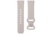 Smartklokke - Tilbehør - Fitbit Versa 3/Sense Armband Lunar White (L) - FB174ABWTL