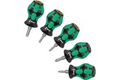 Håndverktøy - Wera Stubby Set 2 Screwdriver set 5 pieces - 05008871001