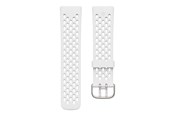 Smartklokke, Smartwatch & Sportsklokke - Fitbit Charge 5 Sport Band Frost White (S) - FB181SBWTS