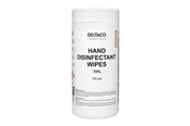 Kabinett tilbehør (kjølepasta mv.) - Deltaco Hand disinfectant wet wipes 100 pc - CK1036