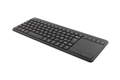 Tastatur - Deltaco Wireless mini Keyboard with Touchpad Nordic Black - Tastatur - Nordisk - Svart - TB-504