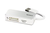 Flashminneadapter - Deltaco UCR-147 - Card reader (MS PRO MS PRO Duo TransFlash SDHC microSDHC)  USB 3.0 - UCR-147