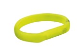 Hund - Trixie Flash light Tape USB silicone L–XL: 70 cm/18 mm green - TX12685