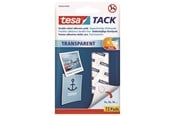 Tape & Lim - tesa Tack Transparent Double-sided Adhesive Pads - 59408-00000-00- TS