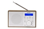 DAB, nettverks- og klokkeradio - DENVER DAB-46WHITE - DAB/DAB+/FM - DAB-46WHITE