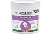 Hund - Vets Best Clean fingerpad for ear cleaning  50 pcs. - H03613