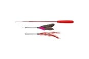 Katt - Trixie Playing rod telescopic with 2 toys fibre glas 40–98 cm - TX45763