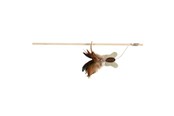 Katt - Trixie Playing rod with butterfly feather/wood/jute catn. 45 cm - TX45733