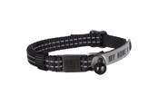 Katt - Trixie Cat collar reflective with My Home address tag - Assorted - TX41576