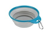 Hund - Trixie Travel bowl silicone solid rim 0.5 l/ø 14 cm - Assorted - TX25017