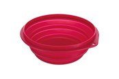 Hund - Trixie Travel bowl silicone 1 l/ø 18 cm - Assorted - TX25012