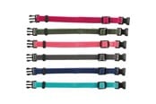 Hund - Trixie Junior Set of puppy collars M–L: 22–35 cm/10 mm 6 pcs. fuchsia graphite indigo forest coral ocean - TX15556