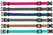 Hund - Trixie Junior Set of puppy collars S–M: 17–25 cm/10 mm 6 pcs. fuchsia graphite indigo forest coral ocean - TX15552