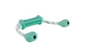 Hund - Trixie Denta Fun stick with rope mint fl. rub. 9 cm/37 cm - TX33771