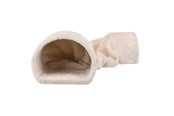 Smådyr - Trixie Cuddly tunnel with 2 exits dwarf rabbits 27 × 21 × 80 cm beige - TX63102