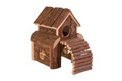 Smådyr - Trixie Finn house mice bark wood 13 × 20 × 20 cm - TX6203