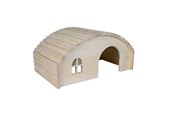 Smådyr - Trixie House nail-free dwarf rabbits wood 42 × 20 × 25 cm - TX61273