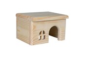 Smådyr - Trixie House nail-free hamsters wood 15 × 12 × 15 cm - TX61261