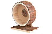 Smådyr - Trixie Exercise wheel mice bark wood ø 22 cm - TX61035