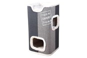 Katt - Trixie Jorge Cat Tower 78 cm anthracite/light grey/grey - TX44957