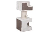 Katt - Trixie Ava scratching post XXL 86 cm white/grey - TX44668