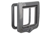 Katt - Trixie 2-Way cat flap, 20 × 22 cm Grey - TX44202