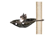 Katt - Trixie Nest for scratching posts plush ø 40 cm platinum grey - TX43542