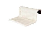 Katt - Trixie Radiator bed longhair plush/suede-look 45 × 26 × 31 cm cream/brown - TX43141