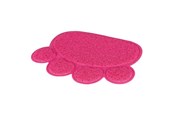 Katt - Trixie Cat litter tray mat paw PVC 40 × 30 cm pink - TX40387